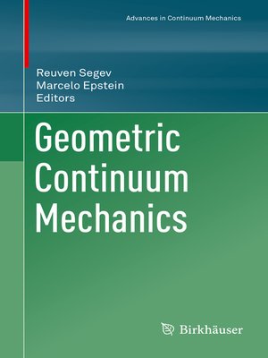 cover image of Geometric Continuum Mechanics